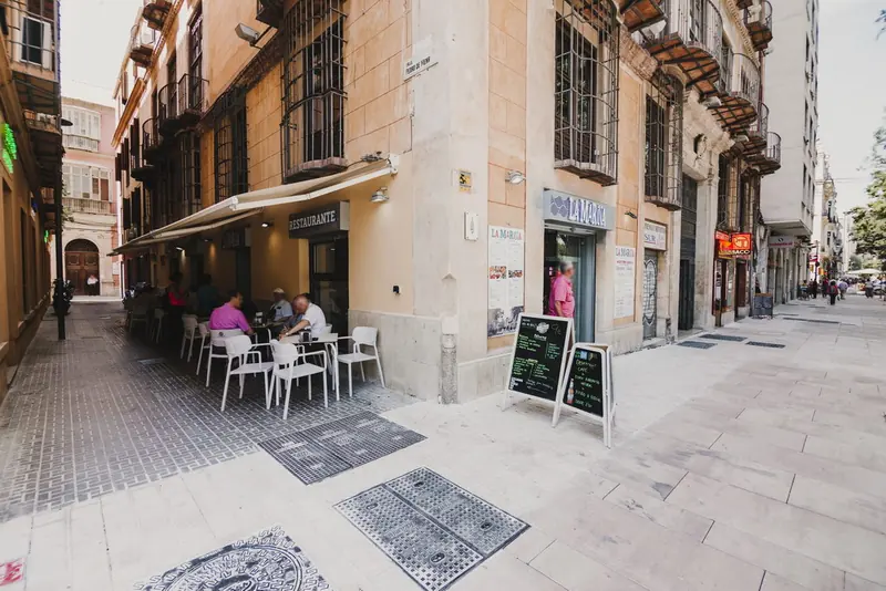 Salón y terraza